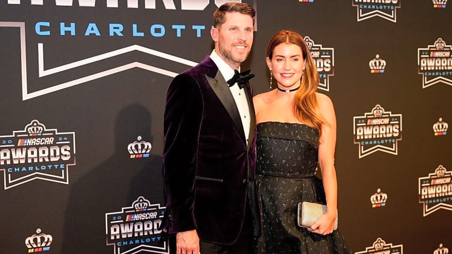 Denny Hamlin’s Fiancée Jordan Fish Once Said Giving Birth to Son Jameson ‘Felt Like a Movie’