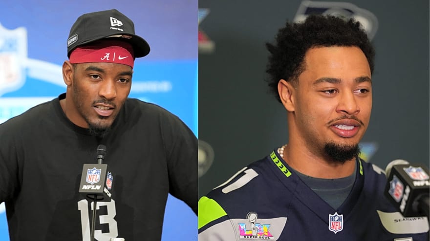 Sam Darnold Details Similarities Between Jaxon Smith-Njigba and Justin Jefferson as Route Runners