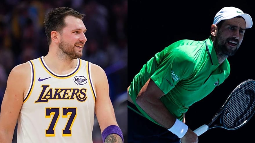 Luka Doncic in Disbelief Over Novak Djokovic Watching Him Play, Declares Him the 'GOAT'