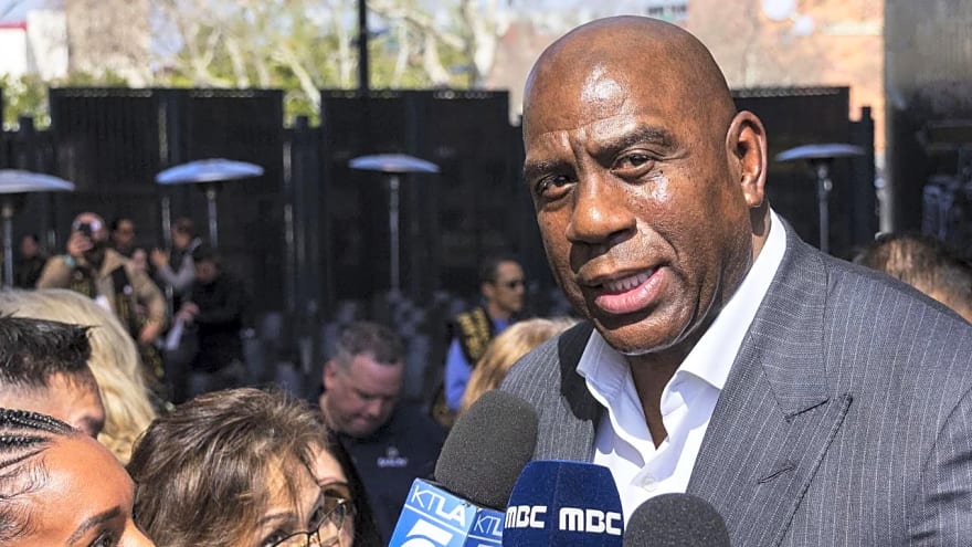 'Rest in Peace My Friend': Magic Johnson, Pau Gasol Pay Heartfelt Tribute to Legendary Lakers Voice Lawrence Tanter