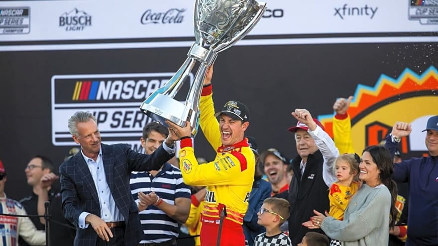 Joey Logano Relives the Huge Break Alex Bowman’s Disqualification Provided on the Way to His Third Title