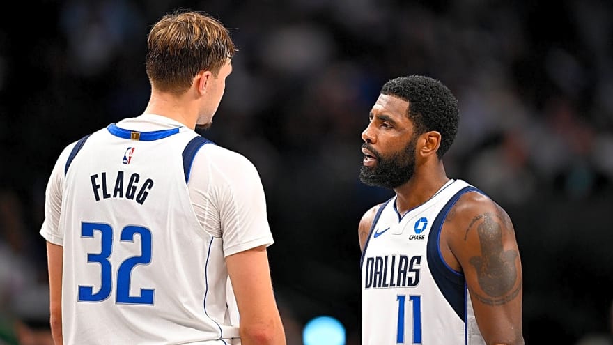 Kyrie Irving, Cooper Flagg Face First Regular-Season Test Together As Mavericks Visit Rockets