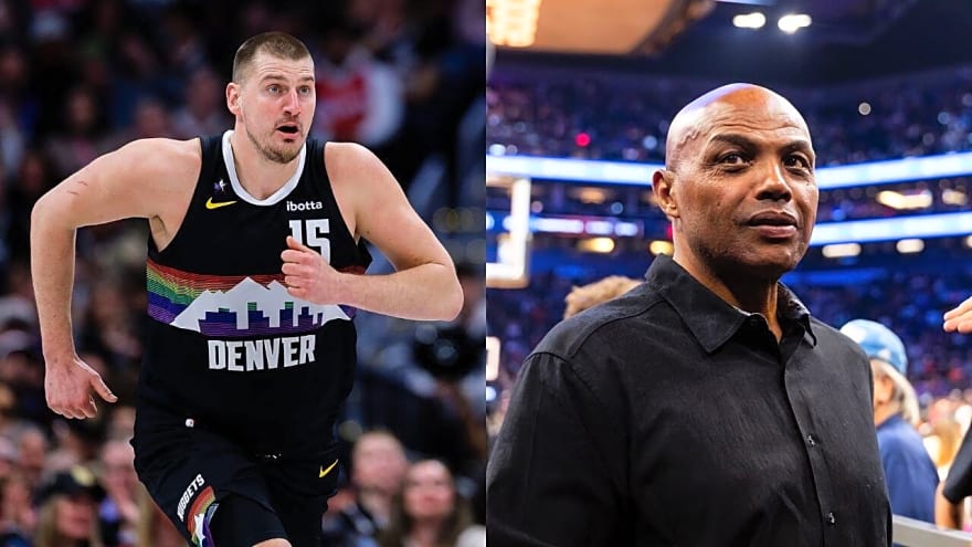 Charles Barkley Jokingly Calls for Nuggets HC to Be Fired After 'Holding' Nikola Jokic Back vs. Clippers