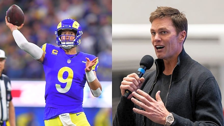 Tom Brady Gets Jealous of Matthew Stafford’s Receiver Room