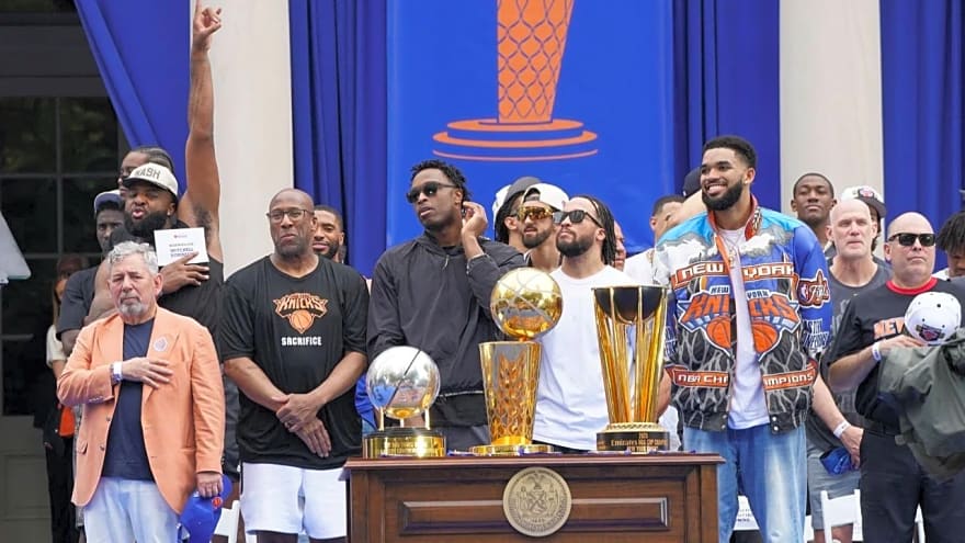 Jeremy Sochan Released by Blazers as 23-Year-Old Stands Team-Less Months After Championship With Knicks