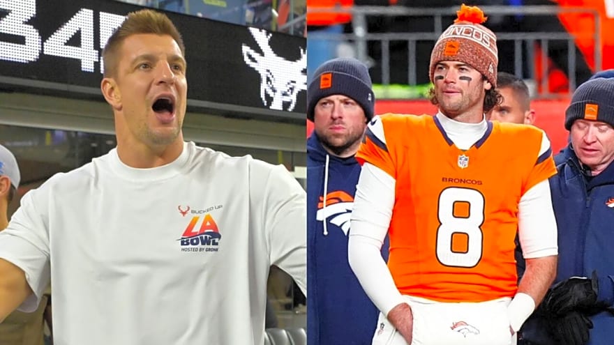 'Frustrate Jarrett Stidham From the Start': Rob Gronkowski Offers Advice to Pats Defense on Disrupting Broncos Backup QB