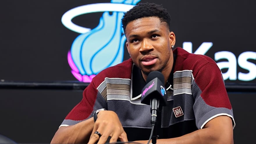 Giannis Antetokounmpo Almost Called Security On A Fan For Touching Him Before Finding Out He’s Greek