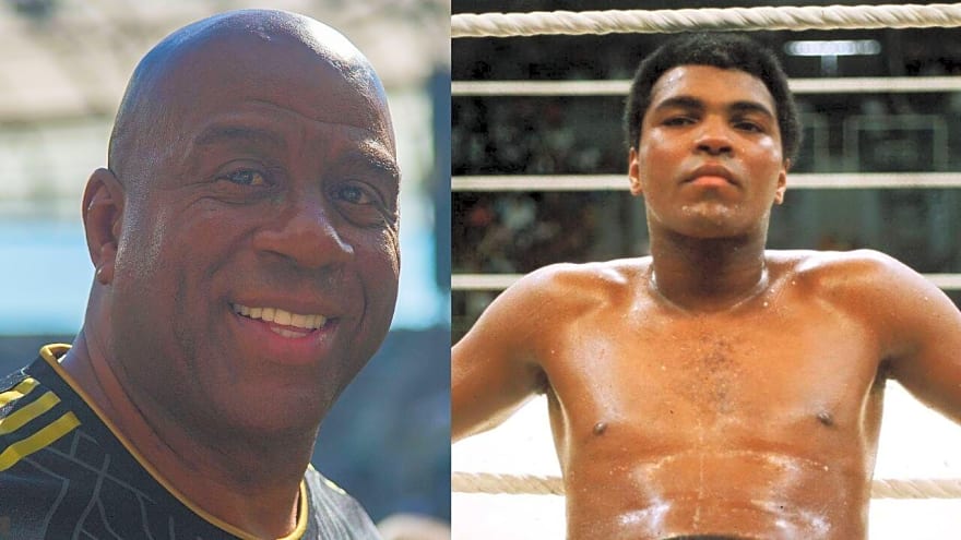 Anti-Drug Campaign Reminds Magic Johnson of His Admiration for Muhammad Ali