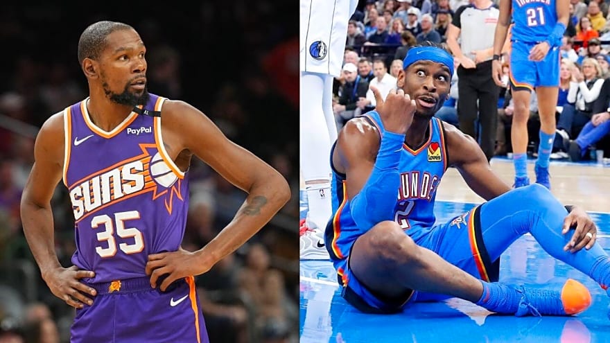 Shai Gilgeous-Alexander Speaks on Dealing With the Pressure of Following in Kevin Durant and Russell Westbrook’s Footsteps