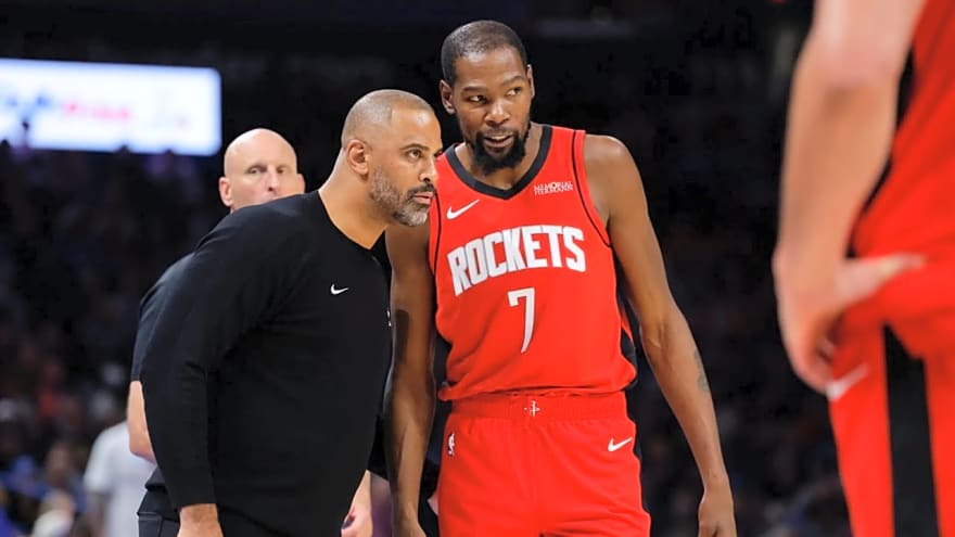 Ime Udoka And Kevin Durant Blame Rockets’ Lack Of Communication In Surprising Loss To Warriors
