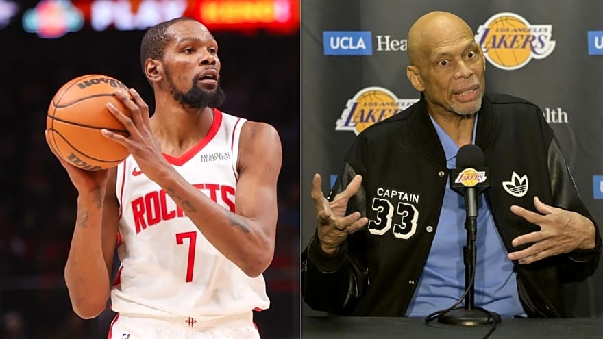 'Jesus! God Damn!': Kevin Durant Stunned Hearing Requirements To Overtake Kareem Abdul-Jabbar’s Scoring Record