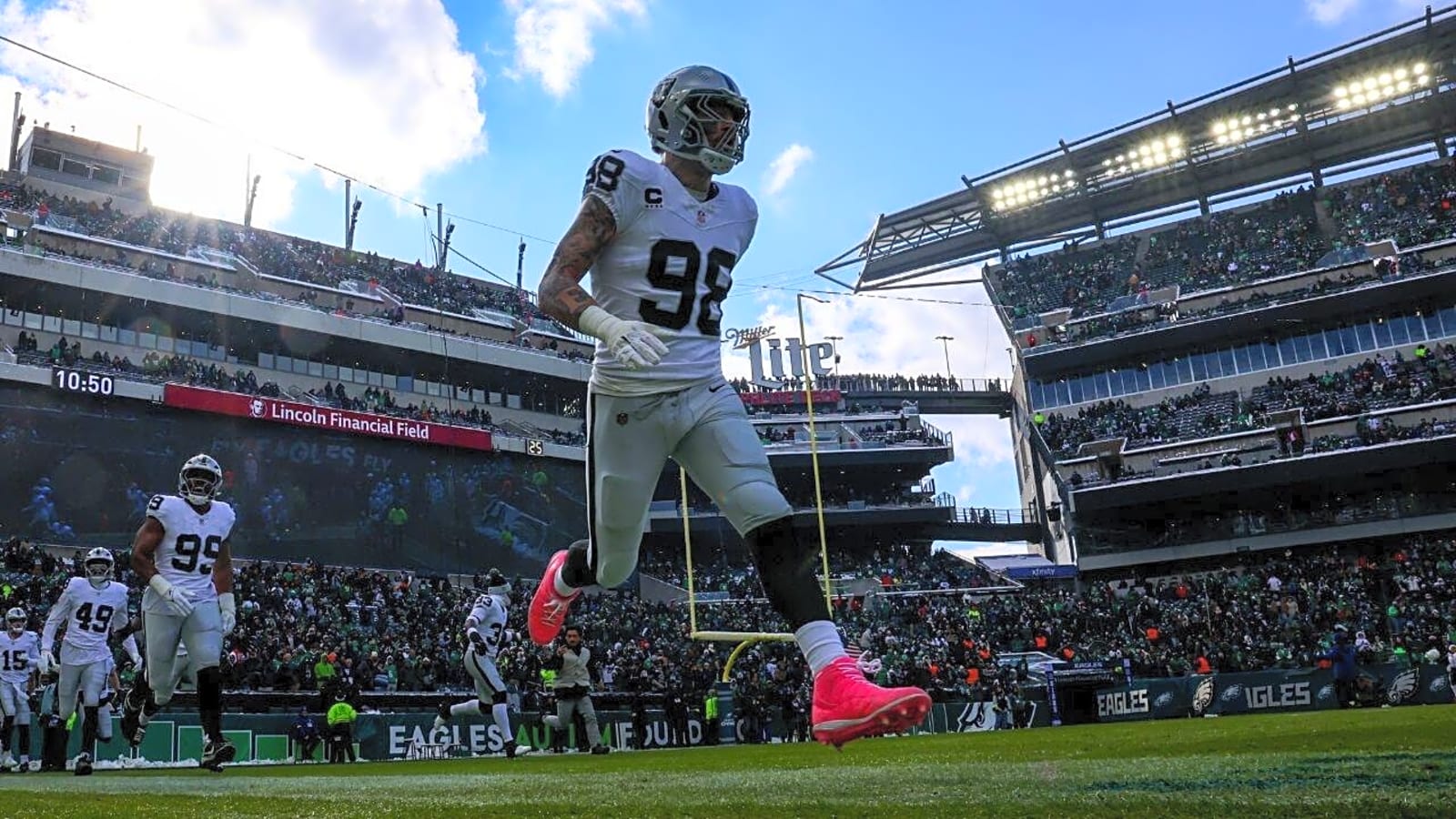 'I Want to Wear What I Wear': Maxx Crosby Urges Roger Goodell to Change NFL’s ‘Old-School Approach’ on Cleats