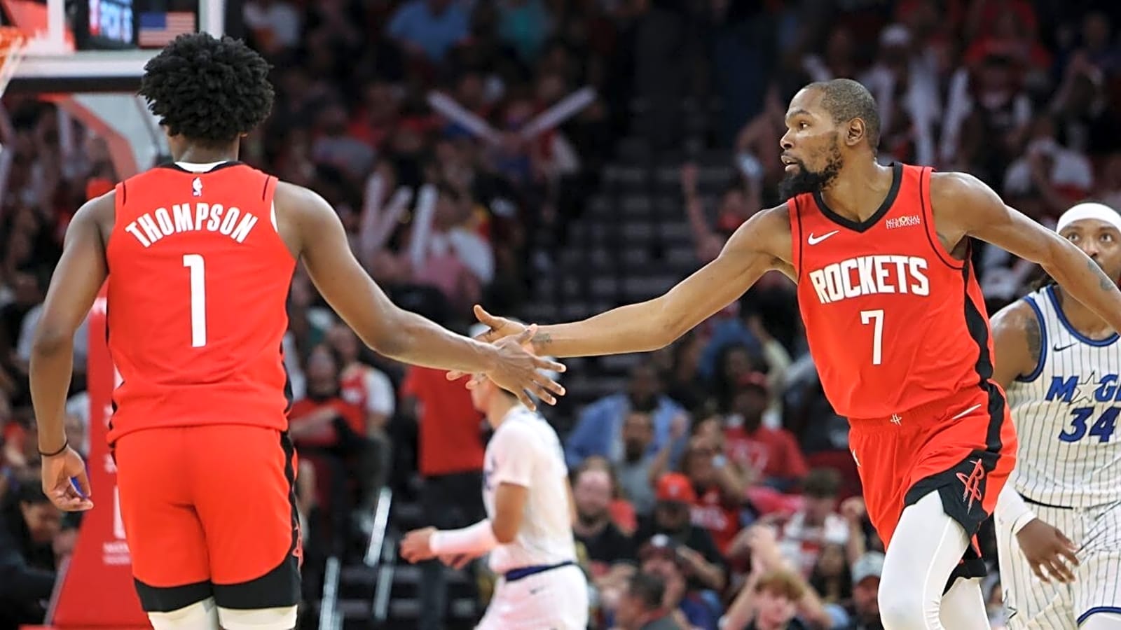 Amen Thompson Explains How Kevin Durant Empowers Him