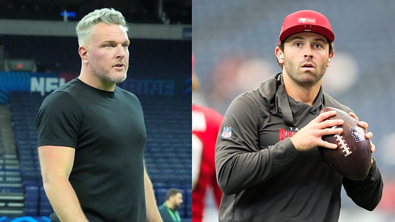 Pat McAfee Believes Baker Mayfield May Have Taken an Intentional Shot at Him in Latest Presser