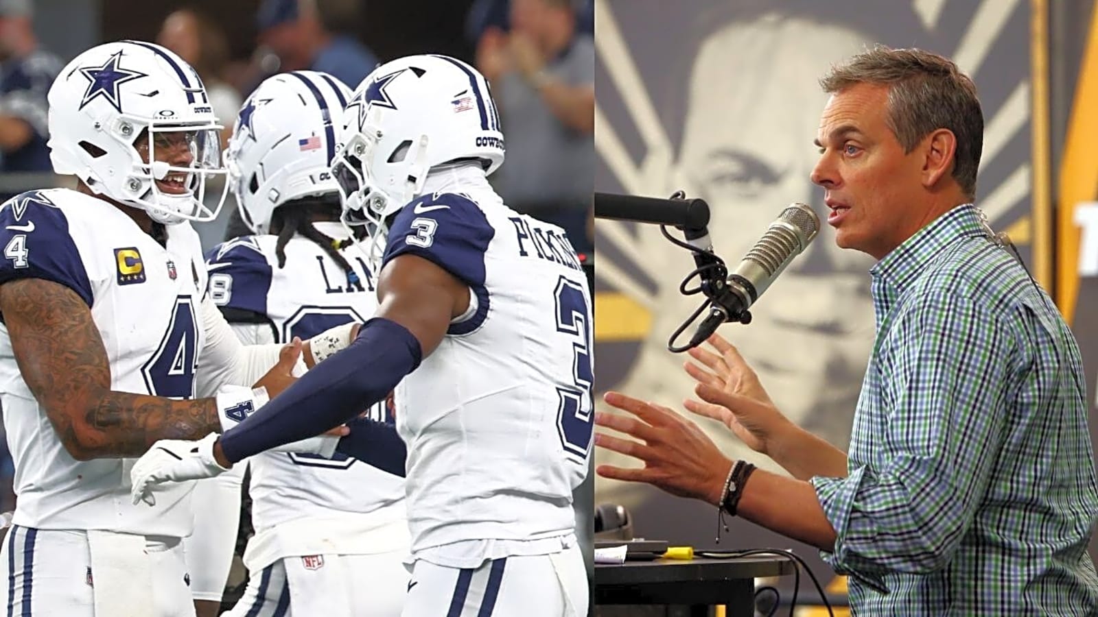 Colin Cowherd Is 'Blown Away by the Dallas Cowboys,' Believes They Are the Best NFL Offense