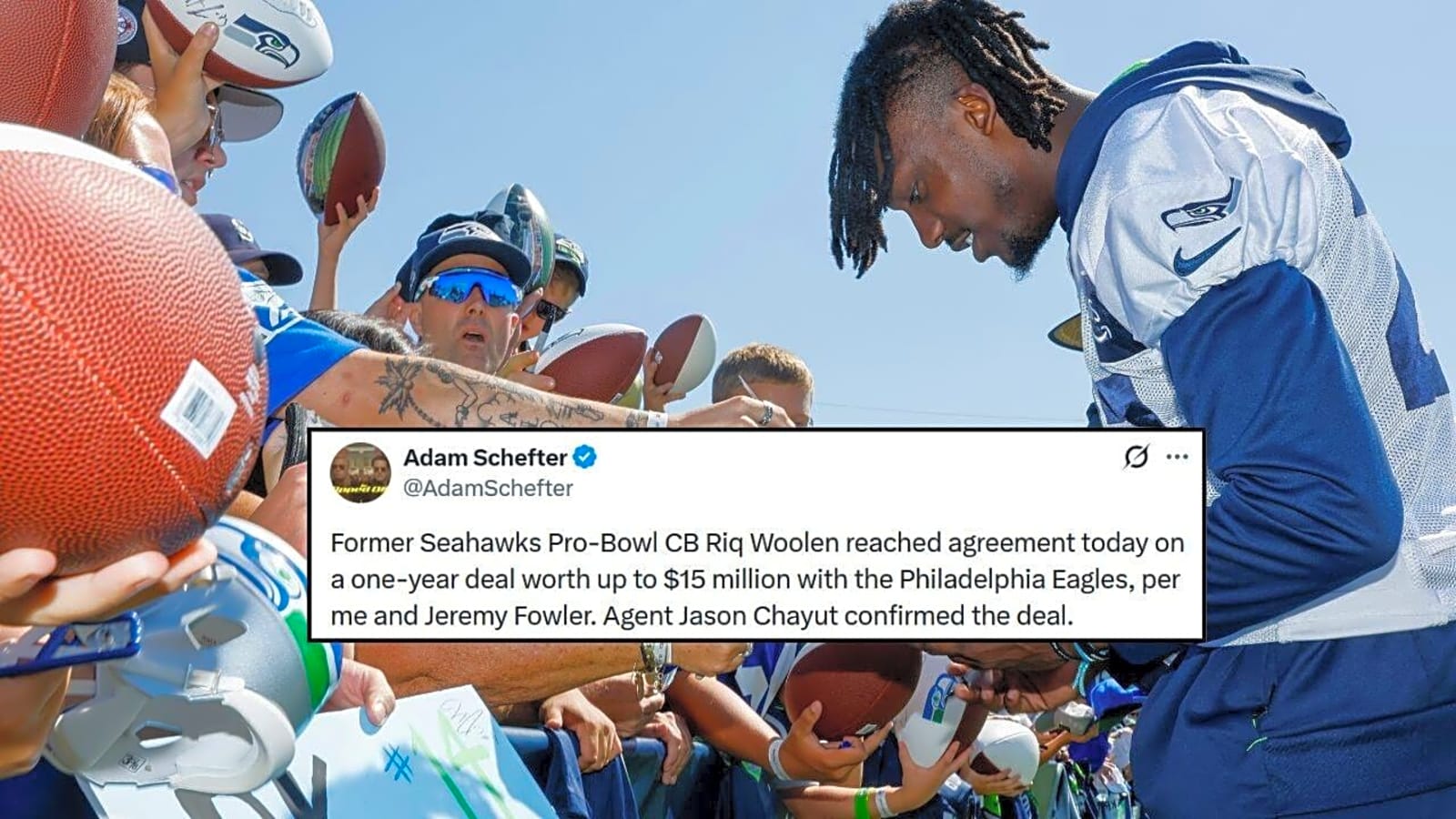 Tariq Woolen News: Chase Senior Explains Why Howie Roseman’s $15M Move Makes Sense