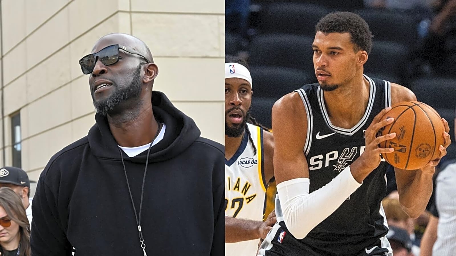 Kevin Garnett Describes What His Summer Interaction With Victor Wembanyama Was About