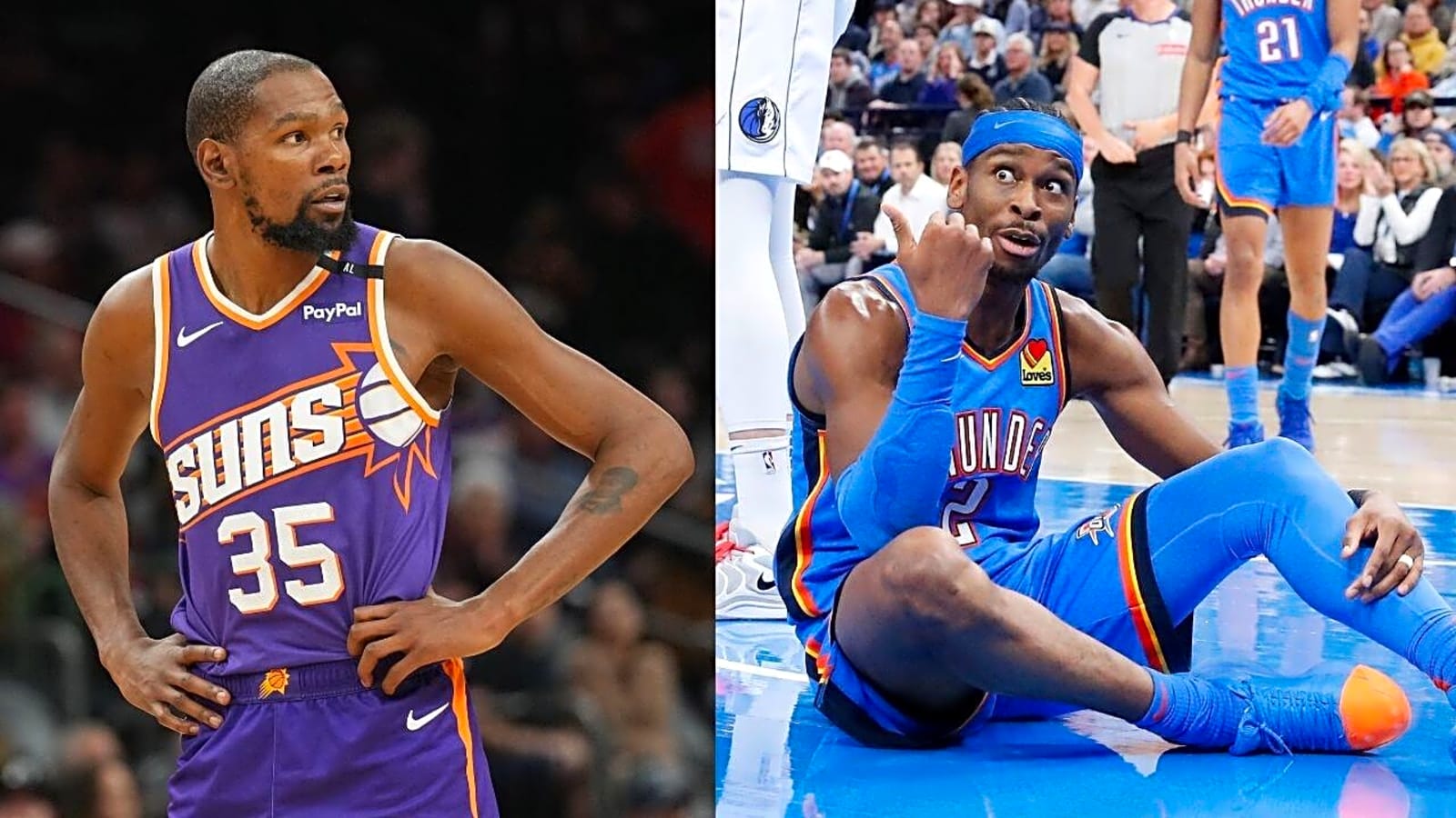 Shai Gilgeous-Alexander Speaks on Dealing With the Pressure of Following in Kevin Durant and Russell Westbrook’s Footsteps