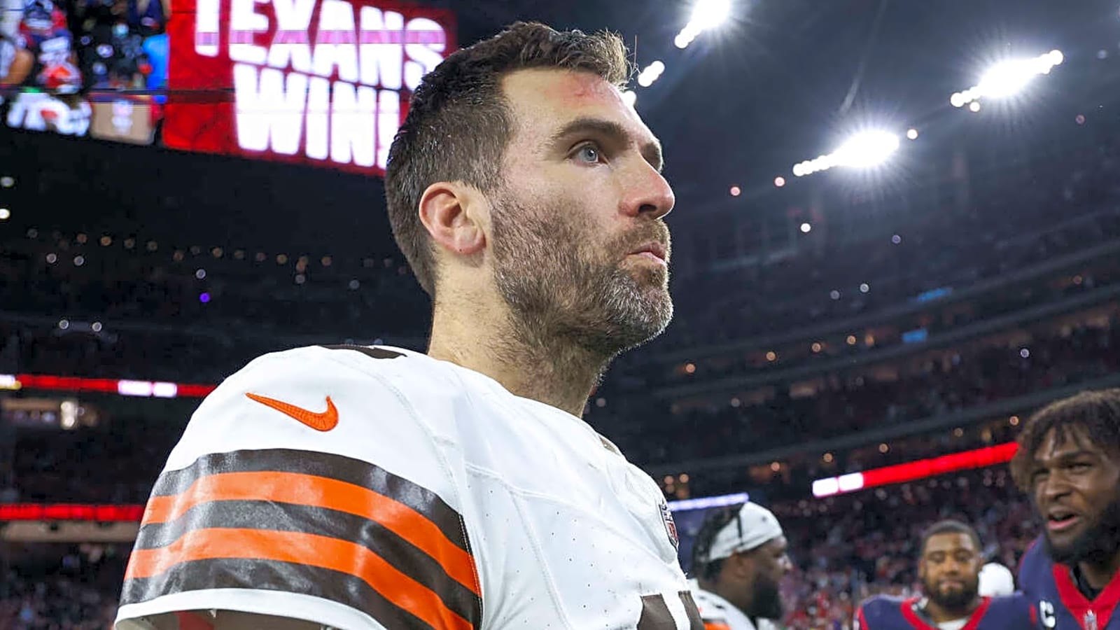 Browns' Flacco doesn’t hold back about Sanders' presence
