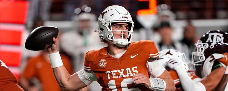 Arch Manning had heartwarming moment with Steve Sarkisian after rivalry win