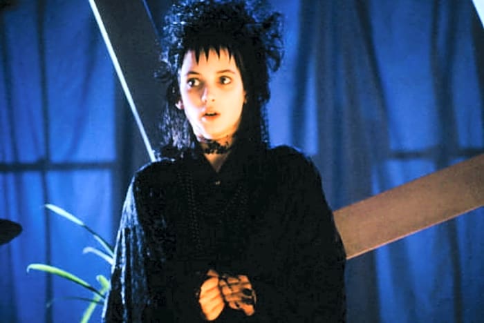 Wynona Rider’s updo