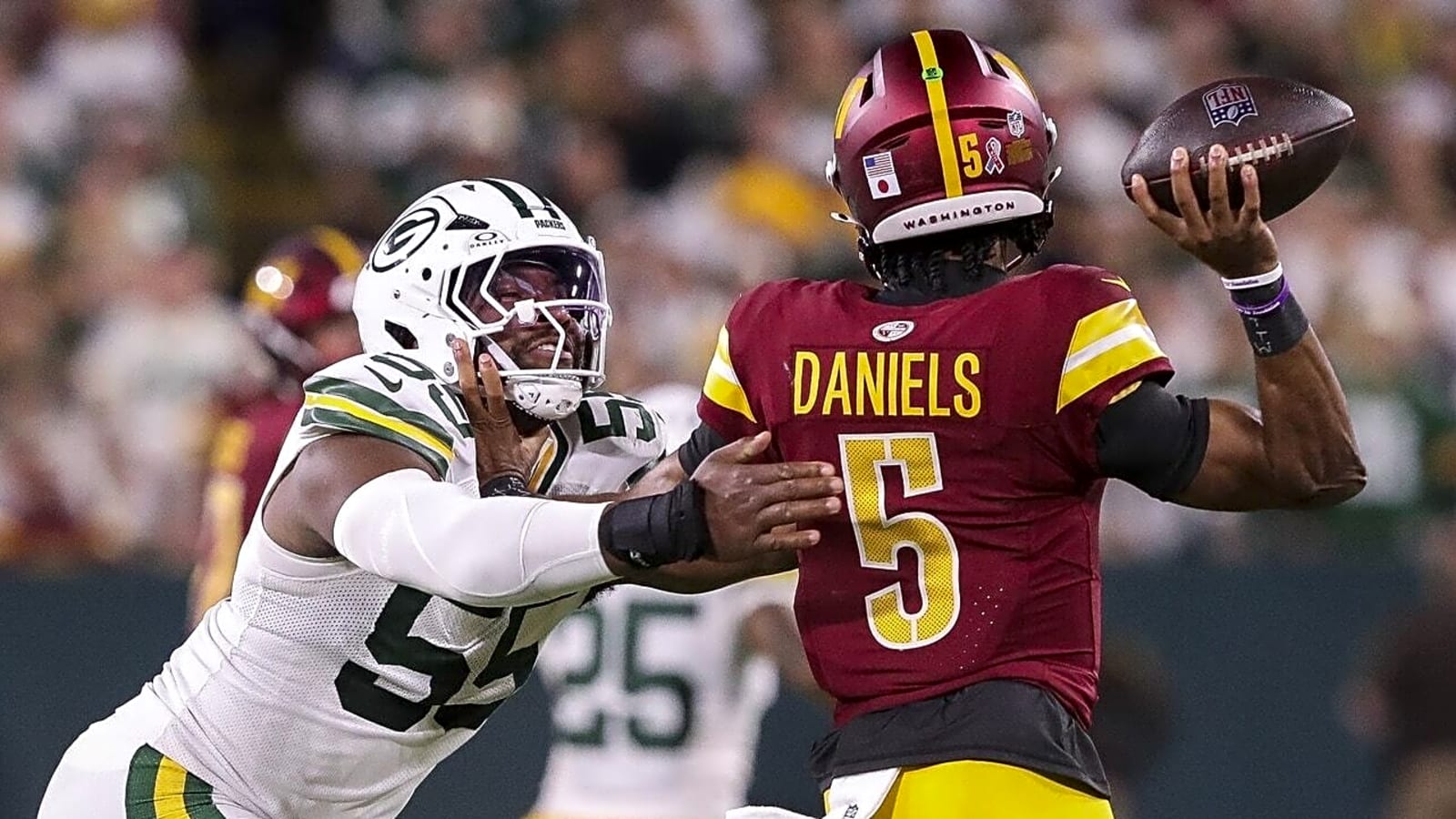 Packers get straightforward take from Jayden Daniels after 'TNF' game
