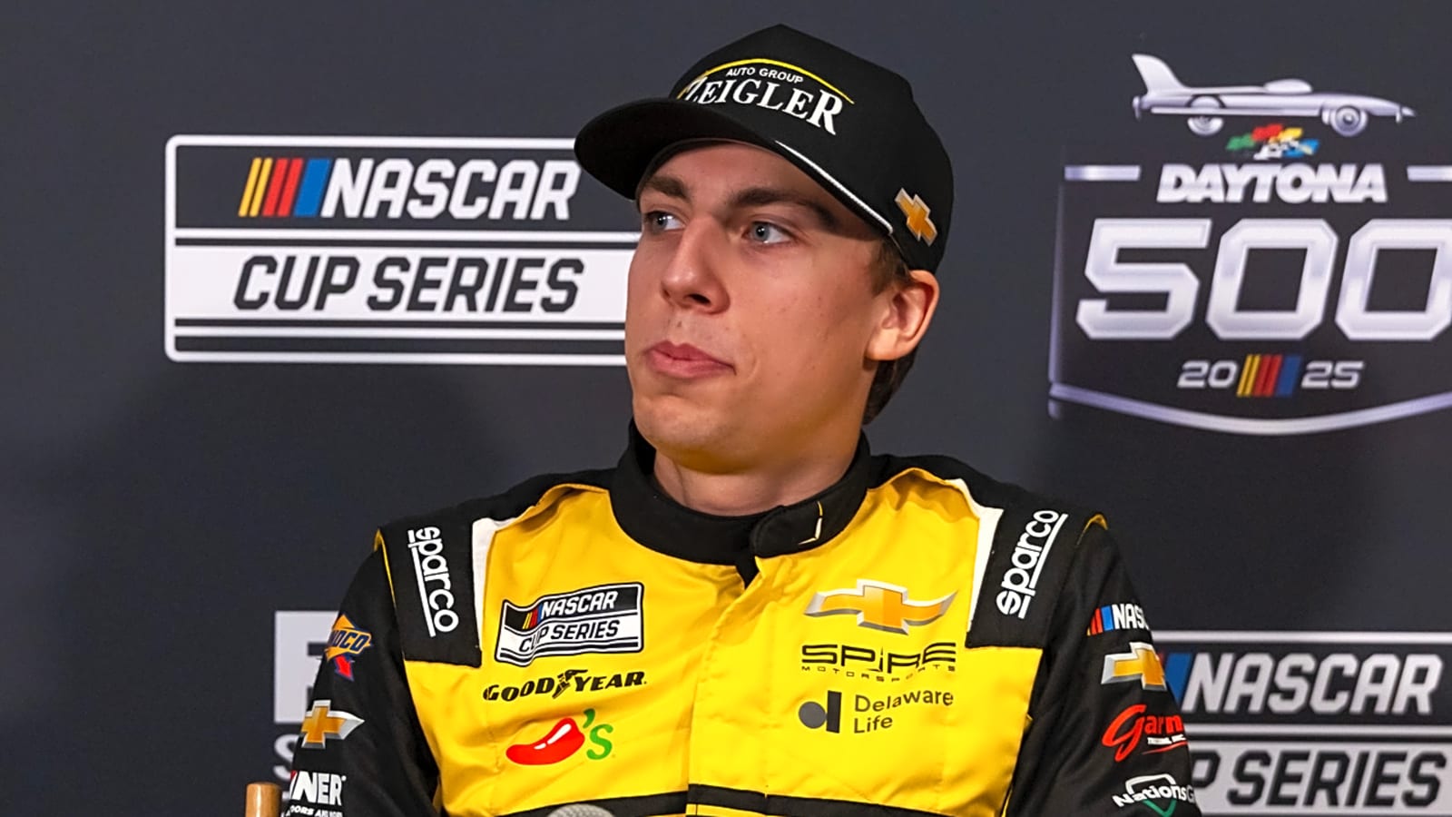 Carson Hocevar paces NASCAR Cup Series practice at Texas