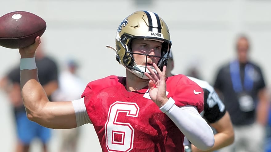 Time spent with Drew Brees beginning to bear fruit for Tyler Shough