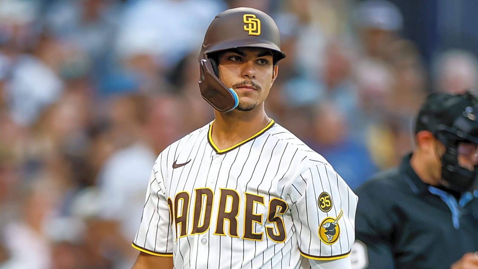 Padres' Ethan Salas makes history with triple as first MLB hit