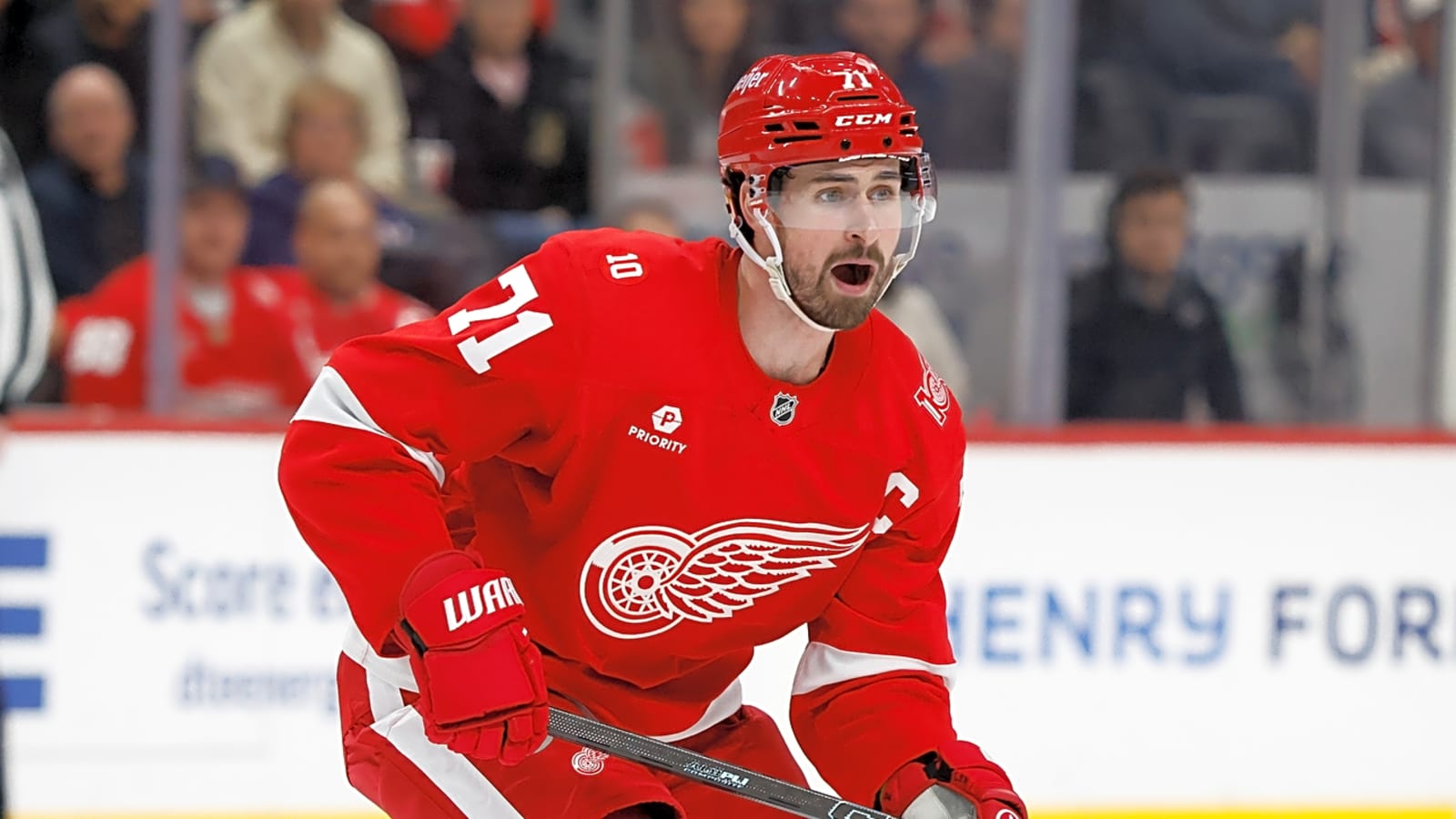 Assessing trade destinations for disgruntled Red Wings center Dylan Larkin