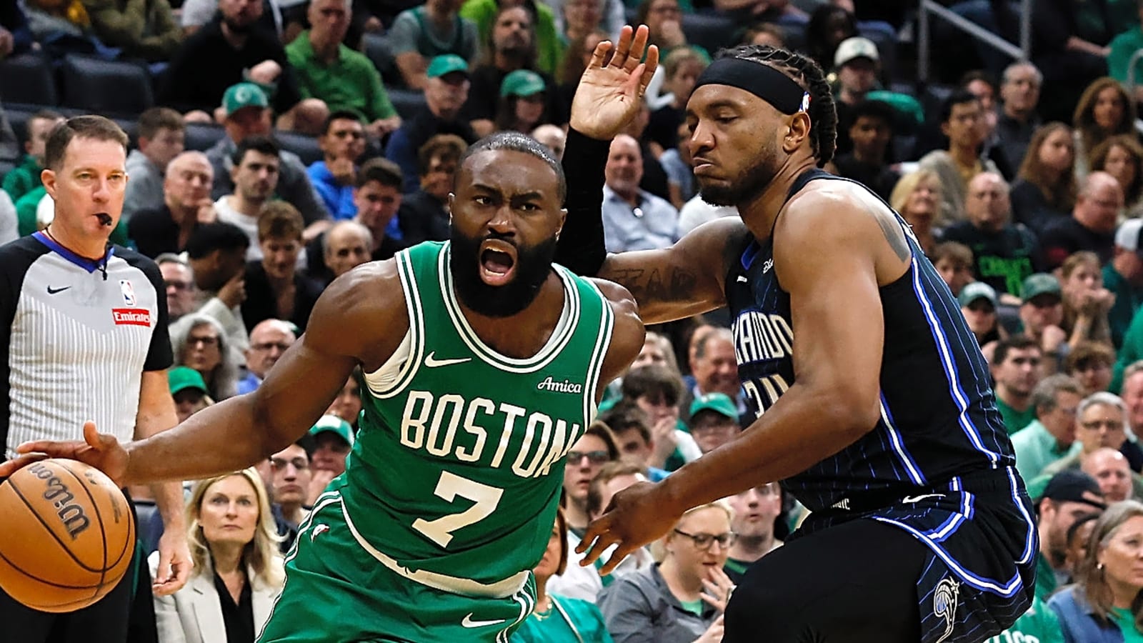 Jaylen Brown steps up as Celtics show their dominance 