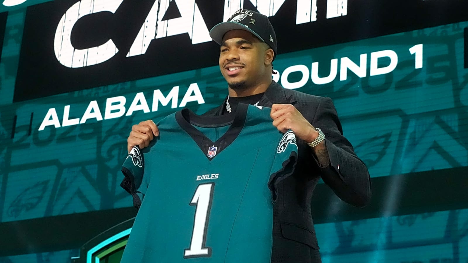 Eagles GM Howie Roseman addresses Jihaad Campbell injury concerns