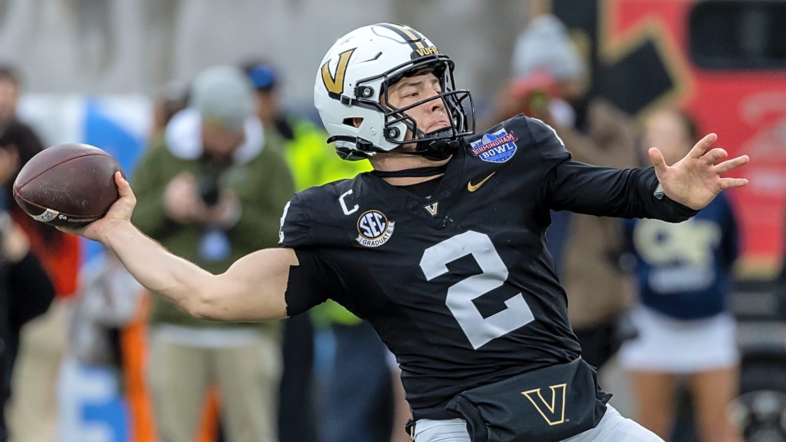 College football star provides colorful description of how he exacted revenge by defiling the logo of former hated in-state rival