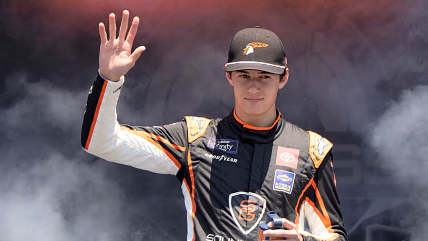 NASCAR driver met the Pope while on offseason vacation in Rome