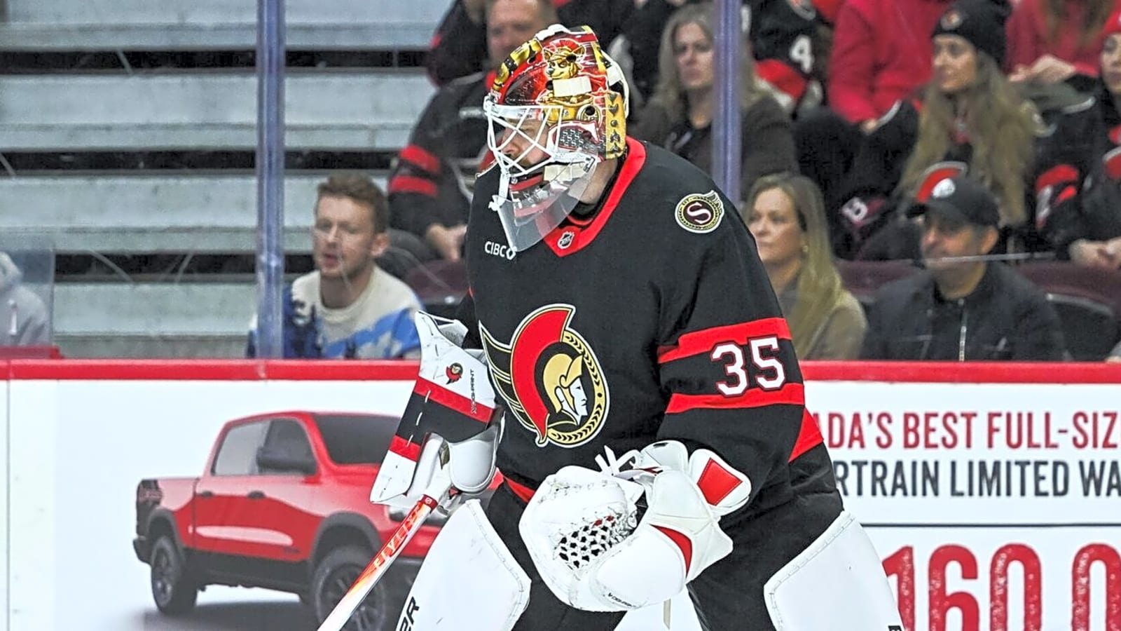 Senators’ Linus Ullmark taking leave of absence for personal reasons