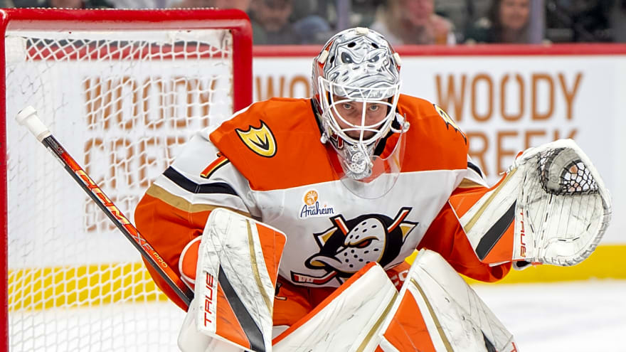 Ducks sign starting goaltender to a new five-year deal