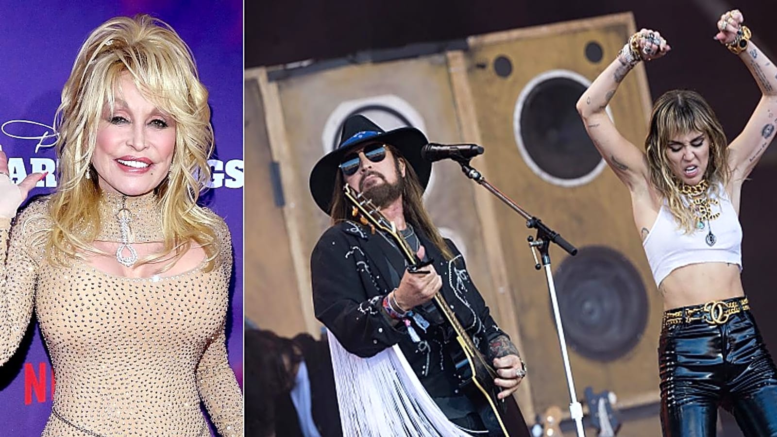Dolly Parton's Tough Love Reportedly Saved Miley Cyrus From Deadly Drug Spiral