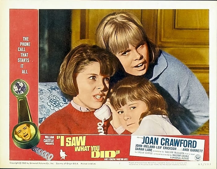 “I Saw What You Did” (1965)