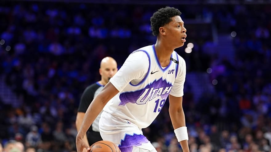 Utah Jazz Edge Washington Wizards in 122-112 Win Behind Career Night from Ace Bailey