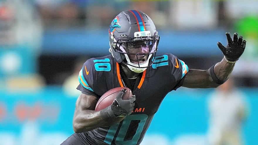 Dolphins WR Tyreek Hill is not ready to address retirement