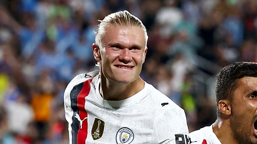 Erling Haaland on pace to shatter historic Premier League record
