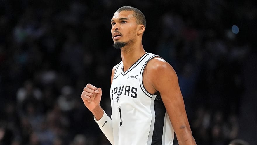 Victor Wembanyama takes shot at defender who had a dirty hit on him