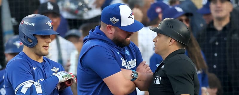 Blue Jays get hosed by umpire's late call during Game 3