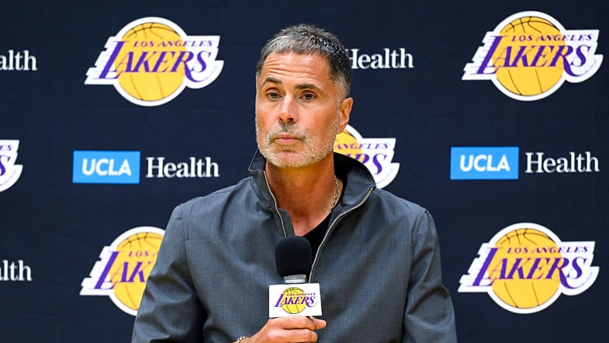 Rob Pelinka hints at Lakers offseason blueprint inspired by Dodgers’ success