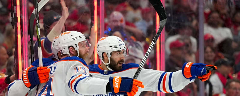 Oilers become first team to get hat tricks from defensemen in consecutive games