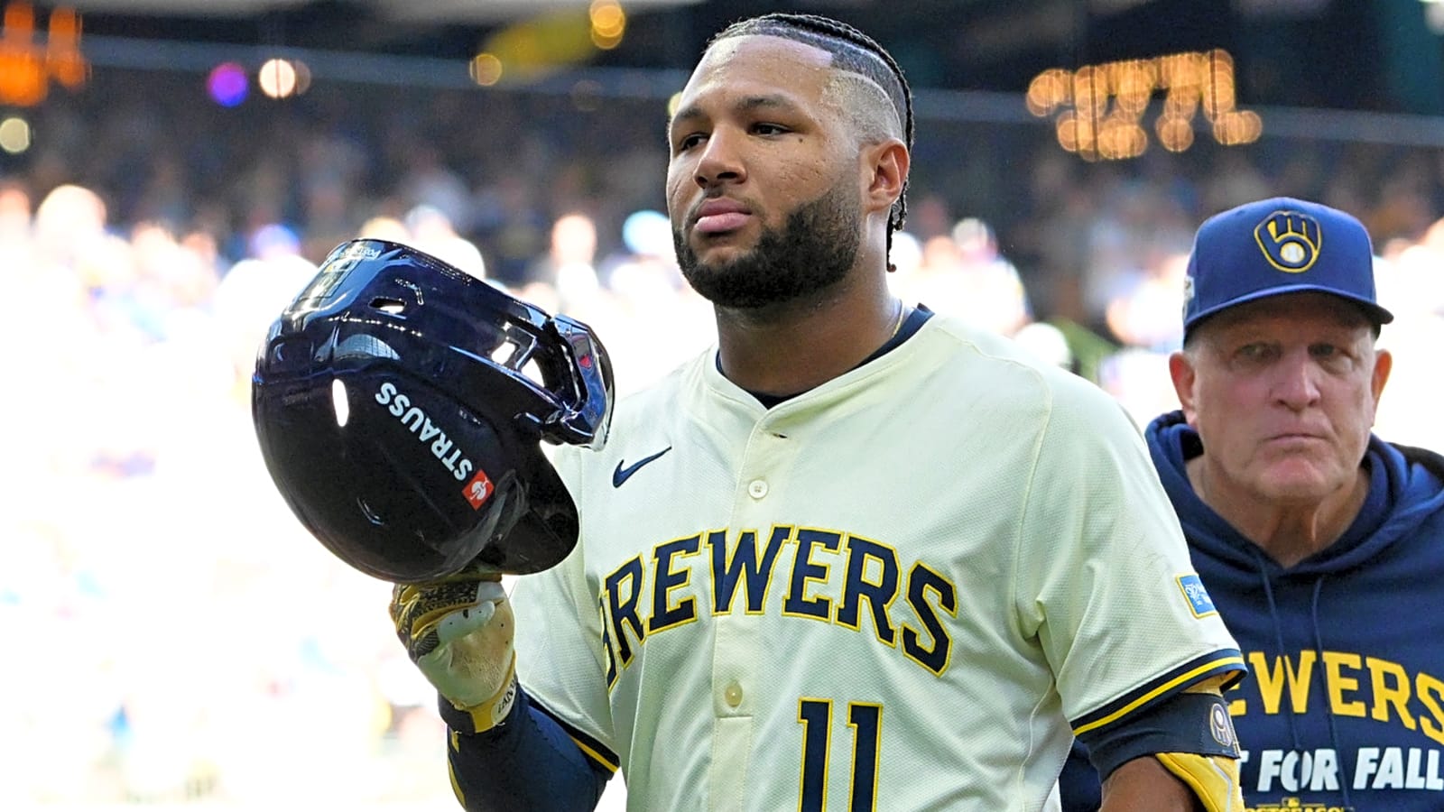 Brewers provide uncertain injury update on Jackson Chourio