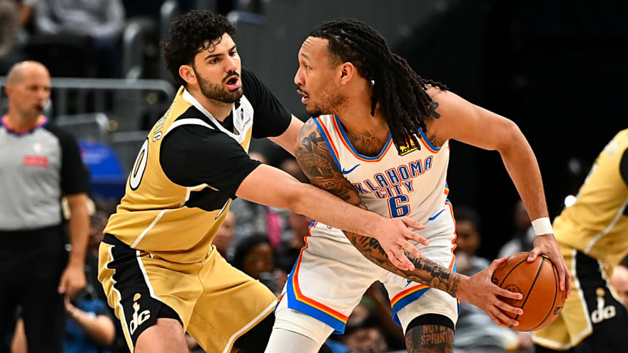 NBA issues suspensions for Wizards-Thunder fight