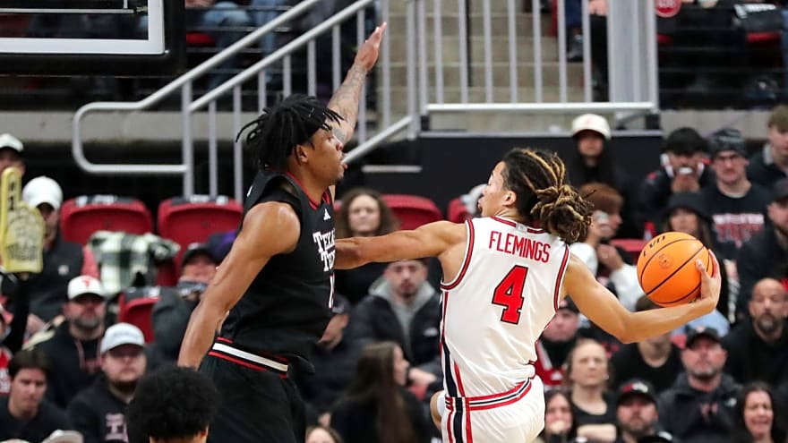 No. 12 Texas Tech spoils record-setting performance from Kingston Flemings in thrilling win over No. 6 Houston