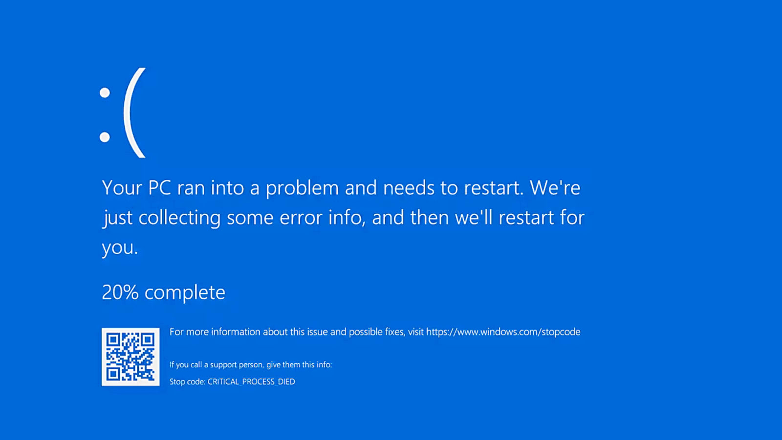 Windows Says Goodbye To Blue Screen Of Death