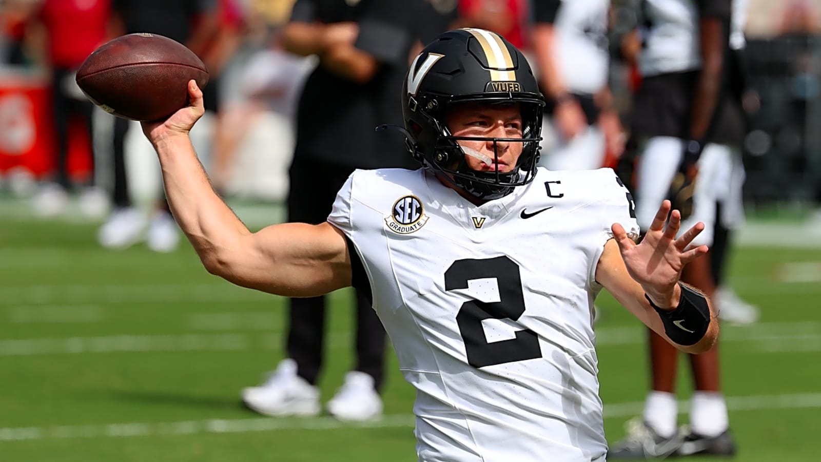 Vanderbilt's Diego Pavia did not back up pregame talk, showmanship